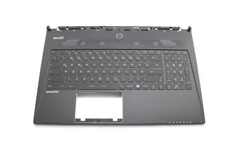 E2P-6H60521-D37 Original MSI Tastatur inkl. Topcase DE (deutsch) schwarz/schwarz mit Backlight