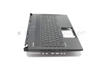 E2P-6H60521-D37 Original MSI Tastatur inkl. Topcase DE (deutsch) schwarz/schwarz mit Backlight