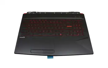 E2P-6P.6C223-TA2 Original MSI Tastatur inkl. Topcase DE (deutsch) schwarz/schwarz mit Backlight