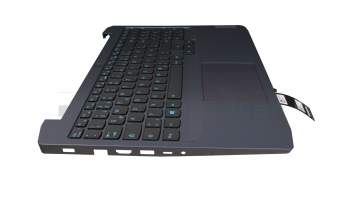 EC1JM000200 Original Lenovo Tastatur inkl. Topcase DE (deutsch) schwarz/blau mit Backlight