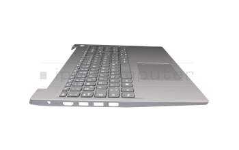 EC1JV000200 Original Lenovo Tastatur inkl. Topcase DE (deutsch) grau/silber Fingerprint