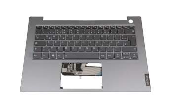 EC1JV000200 Original Lenovo Tastatur inkl. Topcase DE (deutsch) grau/silber