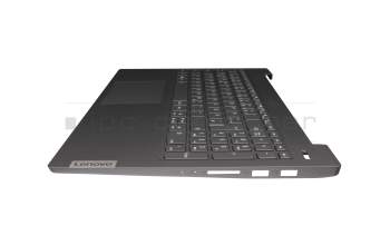 EL1K7001100 Original Lenovo Tastatur inkl. Topcase DE (deutsch) grau/grau mit Backlight