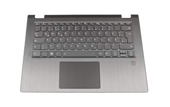 ET173000100 Original Lenovo Tastatur inkl. Topcase DE (deutsch) grau/grau mit Backlight