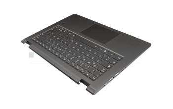 ET173000100 Original Lenovo Tastatur inkl. Topcase DE (deutsch) grau/grau mit Backlight