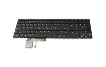 Emdoor NS15AD Tastatur DE (deutsch) schwarz mit Backlight