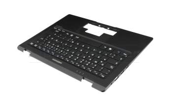 Emdoor YS11G Original Tastatur inkl. Topcase DE (deutsch) schwarz/schwarz