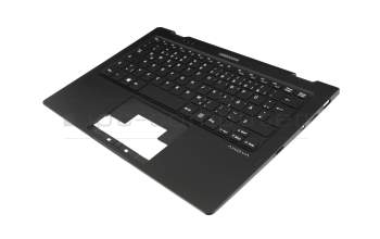 Emdoor YS11G Original Tastatur inkl. Topcase DE (deutsch) schwarz/schwarz