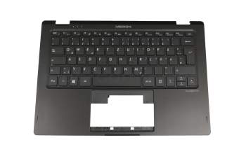 Emdoor YS13G Original Tastatur inkl. Topcase DE (deutsch) schwarz/schwarz
