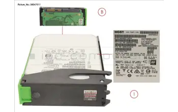 Fujitsu FUJ:CA07670-E406 DX HD-DE NLSAS 8TB 7.2 3.5 AF