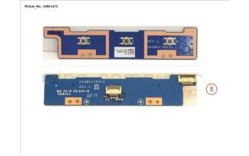 Fujitsu FUJ:CP730071-XX SUB BOARD, TP BUTTONS