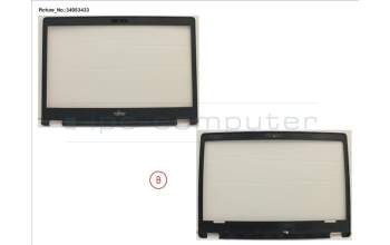 Fujitsu LCD FRONT COVER (FOR CAM/MIC) für Fujitsu LifeBook U747