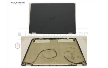 Fujitsu LCD BACK COVER ASSY (HD) W/O CAM/MIC für Fujitsu LifeBook U727