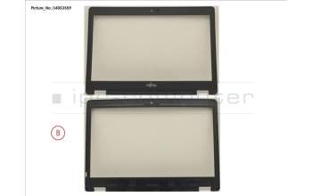 Fujitsu LCD FRONT COVER (FOR HD W/ CAM/MIC) für Fujitsu LifeBook U727