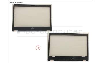 Fujitsu LCD FRONT COVER (FOR MIC) für Fujitsu LifeBook U747
