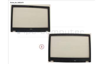 Fujitsu LCD FRONT COVER (FOR MIC) für Fujitsu LifeBook U757