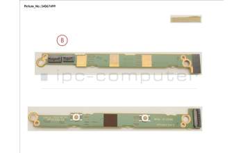 Fujitsu FUJ:CP751120-XX SUB BOARD, TP BUTTONS