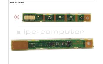 Fujitsu FUJ:CP753587-XX SUB BOARD, LED