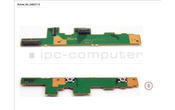 Fujitsu FUJ:CP753818-XX SUB BOARD, TP BUTTONS