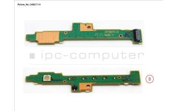 Fujitsu FUJ:CP753820-XX SUB BOARD, SWITCH