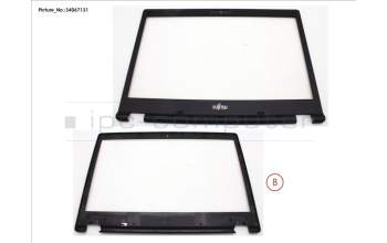 Fujitsu FUJ:CP753841-XX LCD FRONT COVER (FOR CAM/MIC)