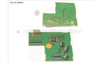 Fujitsu FUJ:CP757283-XX SUB BOARD, MAIN KB DOCKING