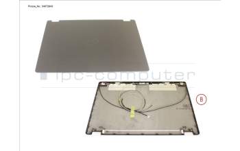 Fujitsu LCD BACK COVER ASSY (W/ MIC FOR WWAN) für Fujitsu LifeBook U747