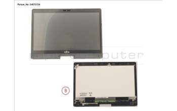 Fujitsu FUJ:CP776438-XX LCD ASSY, AG INCL. TP AND DIGITIZER