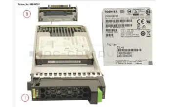 Fujitsu FUJ:JX42SSD1921DWPD JX40 S2 MLC SSD 1.92TB 1DWPD