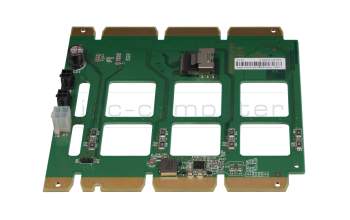 Fujitsu 38024211 original Server Ersatzteil HDD-Backplate Platine (inkl. Kabel) Gebraucht