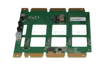 Fujitsu A3C40135238 original Server Ersatzteil HDD-Backplate Platine (inkl. Kabel) Gebraucht