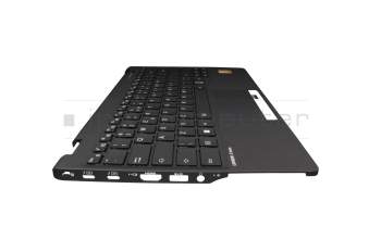 Fujitsu LifeBook U9312 Original Tastatur inkl. Topcase US (englisch) schwarz/schwarz mit Backlight