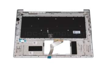 G1AC16M23U Original Acer Tastatur inkl. Topcase DE (deutsch) silber/silber mit Backlight
