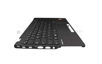 GS22030853A Original Fujitsu Tastatur inkl. Topcase US (englisch) schwarz/schwarz mit Backlight