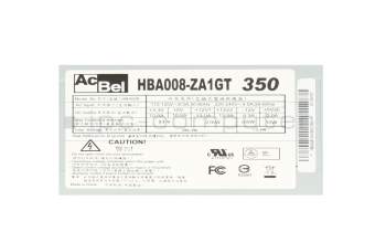 HBA008 Original AcBel Desktop-PC Netzteil 350 Watt