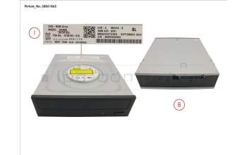Fujitsu HIT:DH60N-BL-SV SATA DVD-ROM HH BL