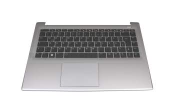HK318-1 Medion Tastatur inkl. Topcase DE (deutsch) schwarz/grau mit Backlight