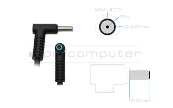 HP 14-cf0000 Original Netzteil 65,0 Watt abgerundete Bauform