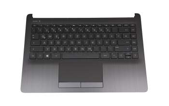 HP 14-dk0000 Original Tastatur inkl. Topcase DE (deutsch) schwarz/schwarz