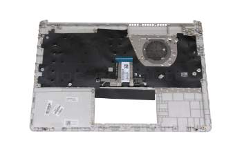HP 14s-fq1000 Original Tastatur inkl. Topcase DE (deutsch) silber/silber