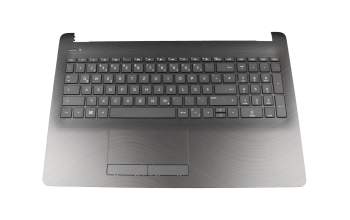 HP 15-bw000 Original Tastatur inkl. Topcase DE (deutsch) schwarz/schwarz (Welle)