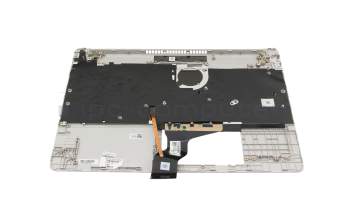 HP 15s-fq1000 Original Tastatur inkl. Topcase DE (deutsch) silber/silber mit Backlight