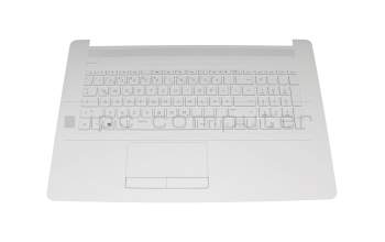 HP 17-by0000 Original Tastatur inkl. Topcase DE (deutsch) weiß/weiß
