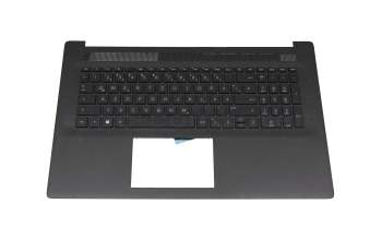 HP 17-cn4000 Tastatur inkl. Topcase DE (deutsch) schwarz/schwarz
