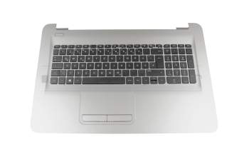 HP 17-x500 Original Tastatur inkl. Topcase DE (deutsch) schwarz/silber