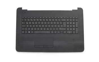 HP 17-y008ng (W7X36EA) Original Tastatur inkl. Topcase DE (deutsch) schwarz/schwarz
