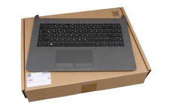HP 240 G6 Original Tastatur inkl. Topcase DE (deutsch) schwarz/grau
