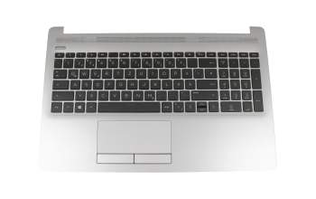 HP 250 G7 SP Original Tastatur inkl. Topcase DE (deutsch) schwarz/silber