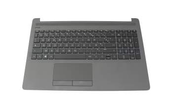 HP 255 G7 SP Original Tastatur inkl. Topcase FR (französisch) schwarz/schwarz