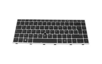 HP EliteBook 745 G5 Original Tastatur FR (französisch) schwarz mit Backlight und Mouse-Stick